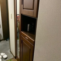 引き渡し先決まりました　あげます　下駄箱　7月末まで引き取りに来...