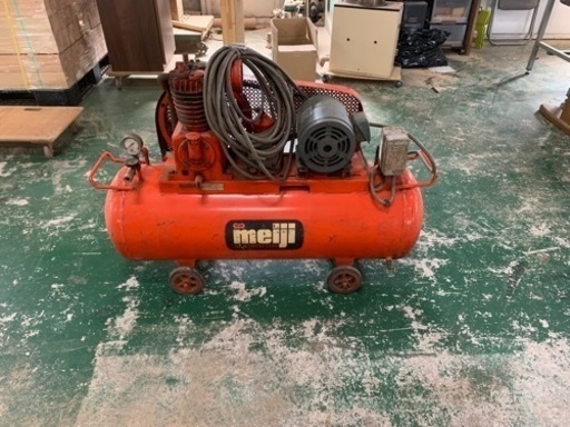 エアーコンプレッサー中古200V