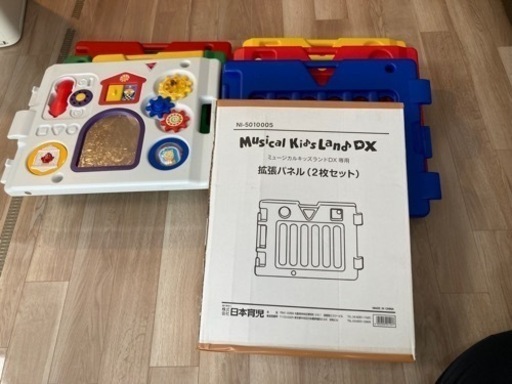 ベビーサークル　日本育児　ミュージカルキッズランドDX 8枚セット