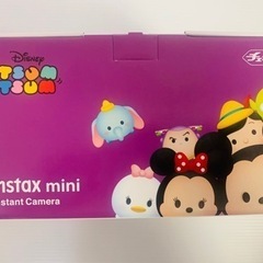 【お買い上げありがとうごさいます】FUJIFILM インスタントカメラ チェキ instax mini ツムツムの画像