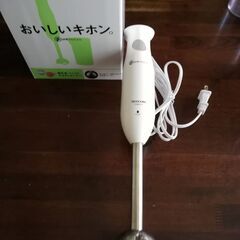 （決まりました）スティックブレンダー　テスコム