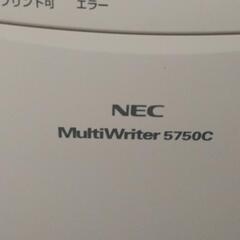 NEC カラープリンター　5750Cの画像