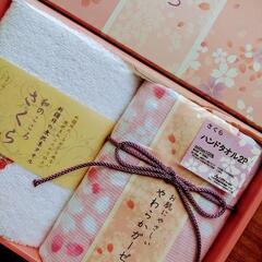 ★値下げ！★10. タオル ギフトセット (和柄 ガーゼタオル 3箱セット)の画像