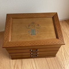 ☆木製宝石箱☆自宅保管品の画像