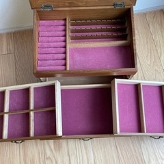 ☆木製宝石箱☆自宅保管品の画像