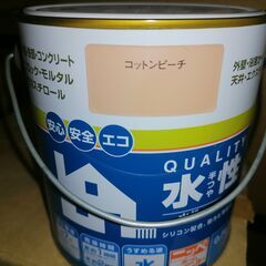 水性ペンキ0.7L（コットンピーチ）