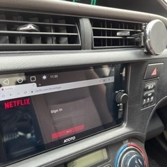 ⭐️車検R6/03まで　トヨタアクアG  インターネットAndroidナビ⭐️の画像