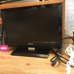 LED REGZA 19A2 リモコン+カード+アンテナ線