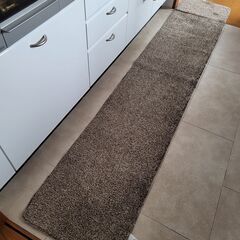 ニトリ キッチン対応フロアマット(ミックス BR 45X240)