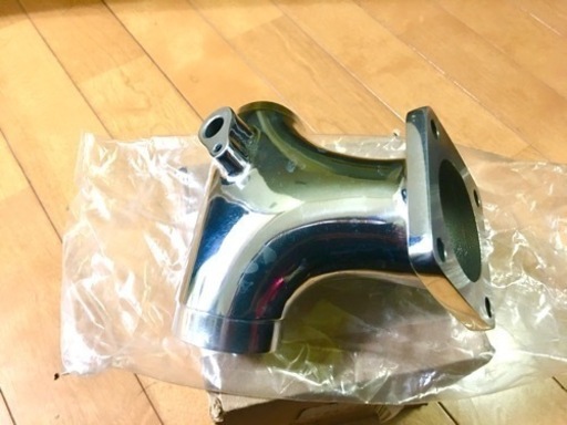 他で売れました 新品未使用 リベラ/プリモ製 SUキャブ用 マニホールド ポリッシュ EVO TC