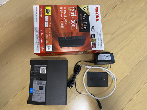 BUFFALO WSR-1500AX2S-BK WiFi ルーター