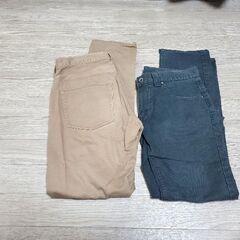 【譲ります】コート、パンツ、鞄【自宅引取希望】の画像