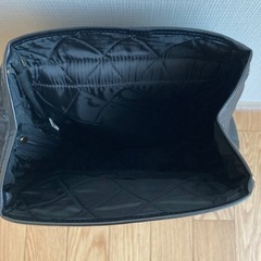 お値引き☆LG.CHARMISS☆黒キルティングリュックサックの画像