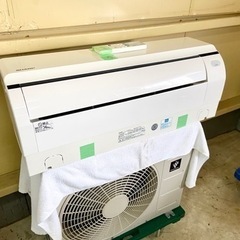 激安‼️家中広がる快適空間❗️17年製 主に6畳用 SHARP