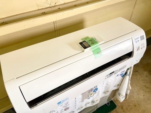 激安‼️家中広がる快適空間❗️18年製 主に6畳用 MITSUBISHIルームエアコンMSZ-GE2218-W?⑥