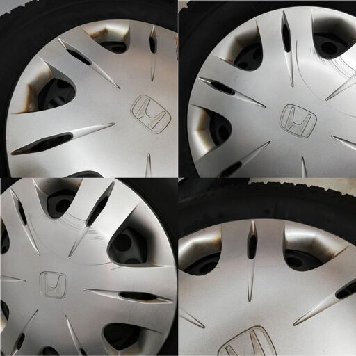 ＜高級！ スタッドレスタイヤ & ホイール 4本＞ 185/7 0R14 ブリヂストン VRX2 2017年製 14x5.5J フリー