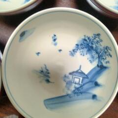 九谷焼　作者睦雄　湯呑み茶碗　お茶碗　工芸品　の画像