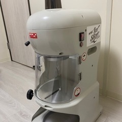 業務用かき氷機　ブロックアイス使用