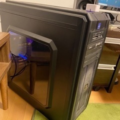 pcケース　電源500w DVDドライブ2個