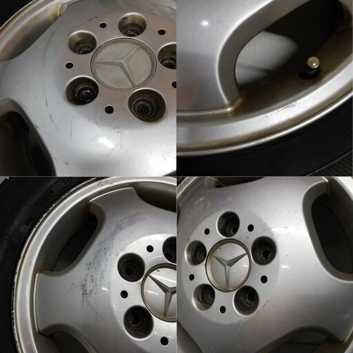 ＜スタッドレスタイヤ・ホイール 4本＞ 185/60R15 グッドイヤー 2017年製 70%  15X5.5 メルセデスベンツ Aクラス W168 5H -112   ～横浜市旭区 ズーラシア近く～