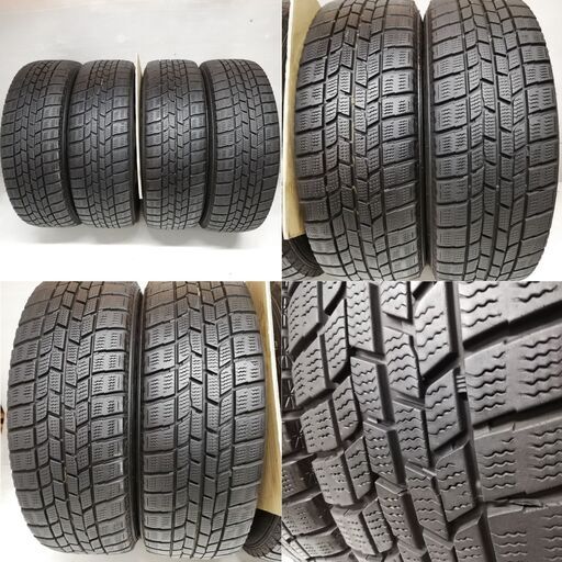 ＜スタッドレスタイヤ・ホイール 4本＞ 185/60R15 グッドイヤー 2017年製 70%  15X5.5 メルセデスベンツ Aクラス W168 5H -112   ～横浜市旭区 ズーラシア近く～