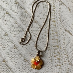 ☆【お値引き】ハイビスカスネックレス2点セット☆自宅保管品の画像