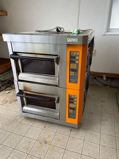 苫小牧発◆SANKO ADVANCED NEW OVEN 三幸 オーブン パン・ケーキ 200V スチームなし◆