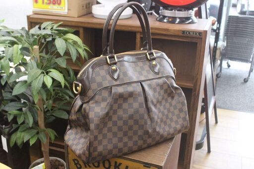 中古美品!!   ルイヴィトン　ダミエ　トレヴィ PM  ショルダーバッグ　バッグ  エキスパート藤沢辻堂店