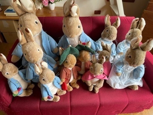ピーターラビット　ぬいぐるみ12体セット