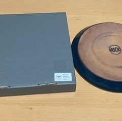 人気 BRICKS プレート皿 濃い青 サイズ(約)直径22cm✖️高さ2.3cmの画像