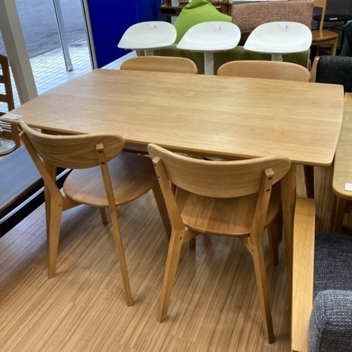 大川家具よりダイニング5点セットのご紹介！