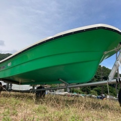 アカシヨット 大漁丸12E2  9.9馬力船外機　ファクトリーゼロ、ボートランチャーの画像