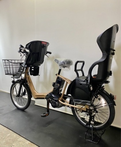 関東全域送料無料 保証付き 電動自転車　パナソニック　ギュットアニーズ　20インチ 3人乗り 8.9ah