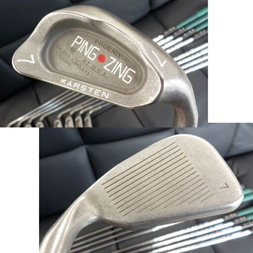 PING ZING アイアン 9本 KARSTEN 赤ドット ＵＳＡ メンズ ゴルフ 札幌市