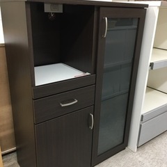 家電ラック　ブラウン