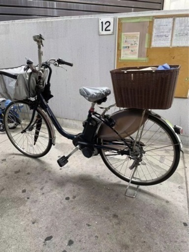 電動自転車　パナソニック　26インチ　2018年５月購入
