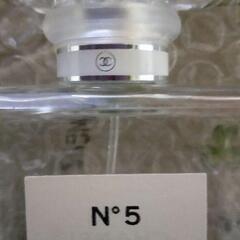 空き瓶　3本‼‼　CHANEL  No.5　　100ml 　　シャネル CHANEL NO.5 100ml EDP SP オードパルファムスプレーの画像