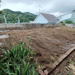 土嚢　庭土　０円