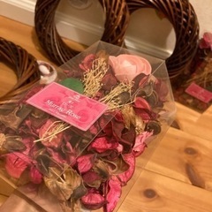リース手作り3個セット（ダイソー）の画像
