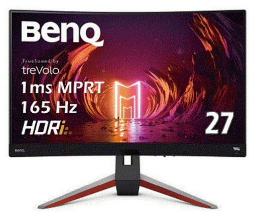 超破格！！BenQ MOBIUZ EX2710R 湾曲ゲーミングモニター 【新品/未開封品】
