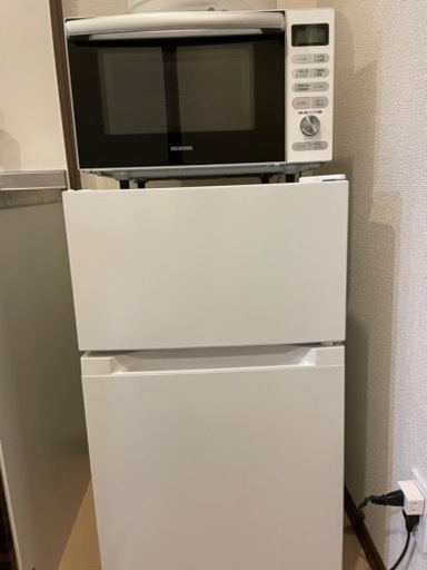 【受付期限: 7/24】家電3点　炊飯器、冷蔵庫、電子レンジ　アイリスオーヤマ