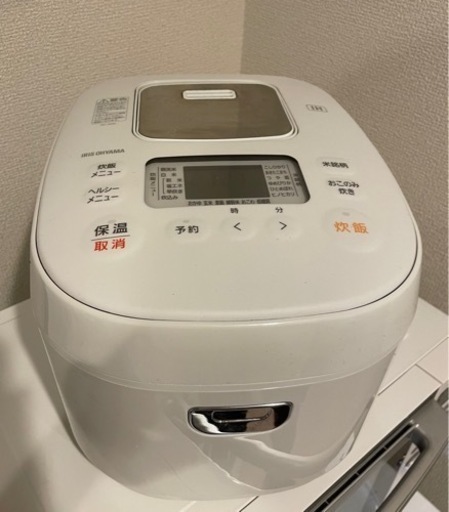 【受付期限: 7/24】家電3点　炊飯器、冷蔵庫、電子レンジ　アイリスオーヤマ