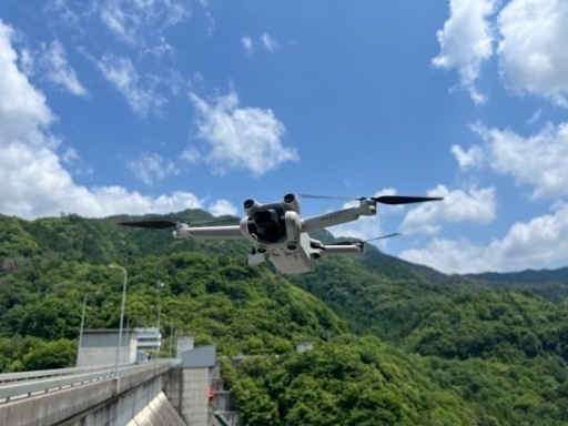 ドローンによる空撮！！