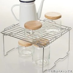 積み重ね棚　折りたたみ式の画像