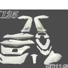 pcx125 JF28　全カウルすべて白あります。の画像