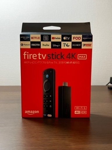 【新品未開封】fire tv stick 4k max