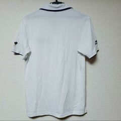 【受付終了】【新品・未使用】吸水速乾白ポロシャツの画像