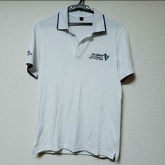 【受付終了】【新品・未使用】吸水速乾白ポロシャツ