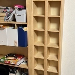 IKEA GNEDBY グネドビー　本棚　CD棚　CDラック　収納の画像