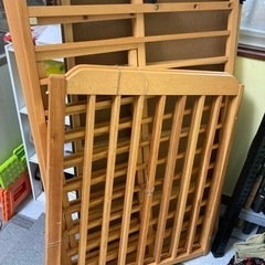 【ジャンク品扱い】ベビーベッド【無料】